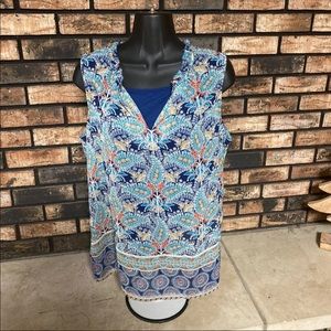Rose & Olivie Tank Top Blouse